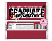 GRAD CHOCOLATE BAR CANVA TEMPLATE BUNDLE