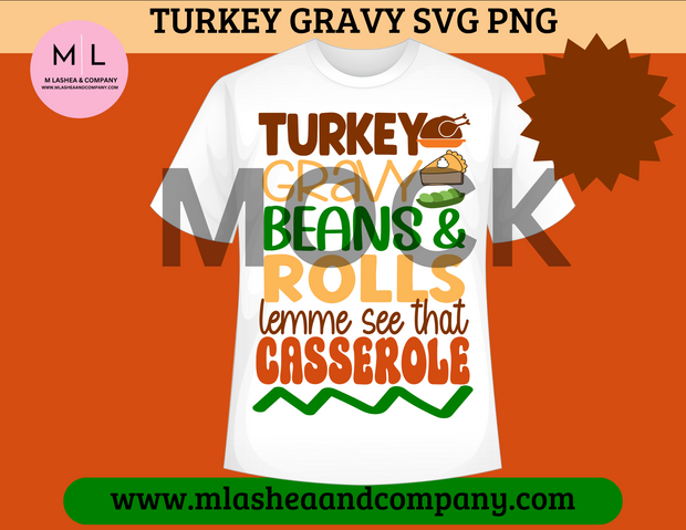 Turkey Gravy SVG-PNG Bundle