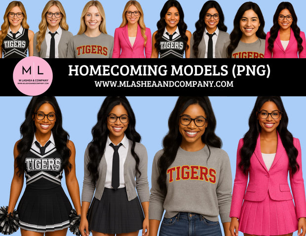 Homecoming Models (PNG)