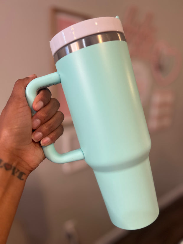 Signature Turquoise Tumbler 40 oz