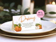 Canva Friendsgiving Place Card Templates
