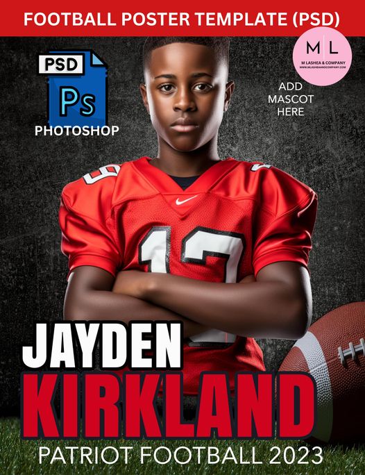 FOOTBALL POSTER TEMPLATE (.PSD)