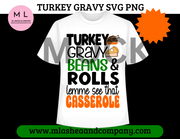 Turkey Gravy SVG-PNG Bundle