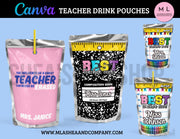 Teacher Gift Bundle:  Canva Templates