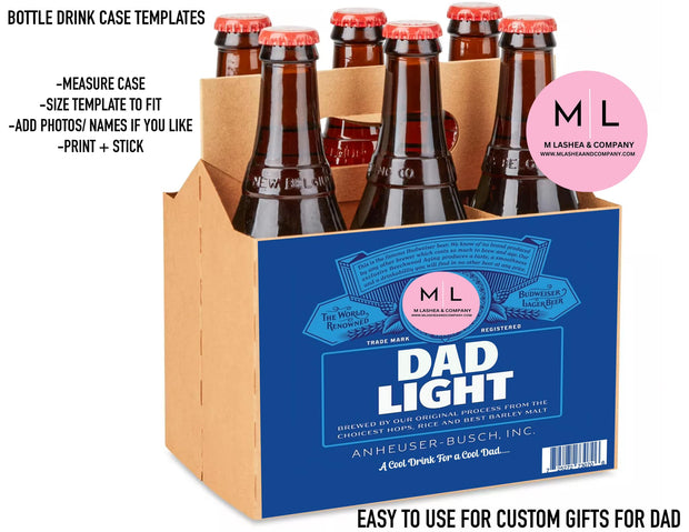 Dad Case Labels (Beer)