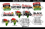 Black History 2021 SVG Bundle