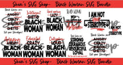 Black Woman SVG Bundle