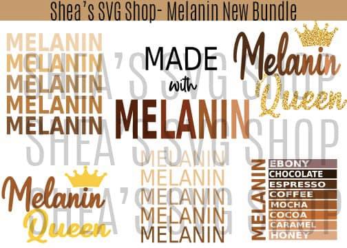 Melanin New SVG Bundle
