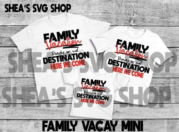 Family Vaca SVG Bundle