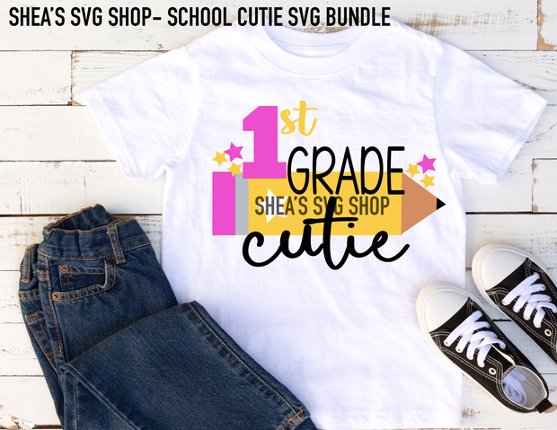 School Cutie SVG Bundle