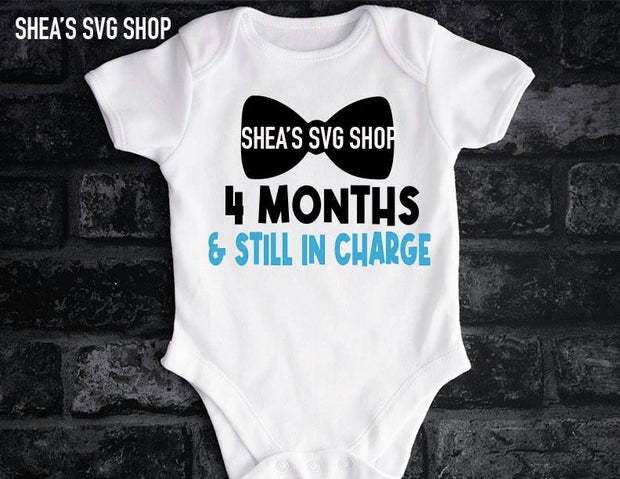 Baby Boy Milestone SVG Bundle Plus Mocks Shown