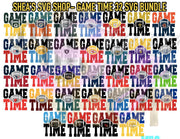 GAME TIME 32 SVG Bundle Plus Mocks Shown