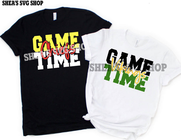 Game Time Mascots SVG Bundle