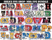 Basketball SVG Bundle plus mocks shown