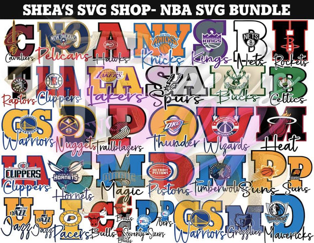 Basketball SVG Bundle plus mocks shown