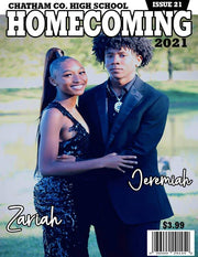 Homecoming Magazine Cover Template