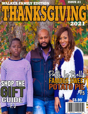 Thanksgiving Magazine Template 2021 plus mocks shown
