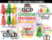Christmas 21 SVG Bundle Plus Mocks Shown
