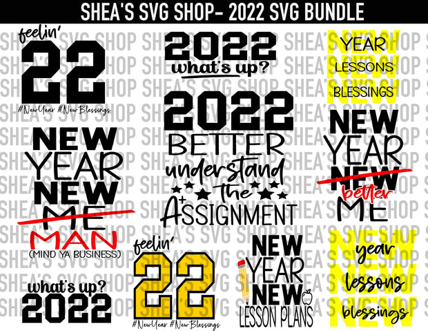 2022 SVG Designs Bundle Plus Mocks Shirts - M LaShea & Company