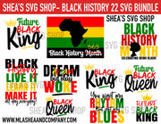 Black History 22’ SVG Bundle