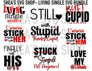 Living Single SVG Bundle Plus Mocks Shown