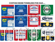 Dad Drink Tumblers (PNG) Bundle