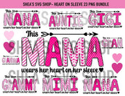 Heart on Sleeve 23 PNG Bundle