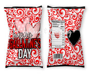 Galentine Treat Box + Chip Bag Template