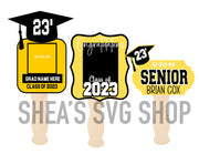 Senior Fan Templates 2023