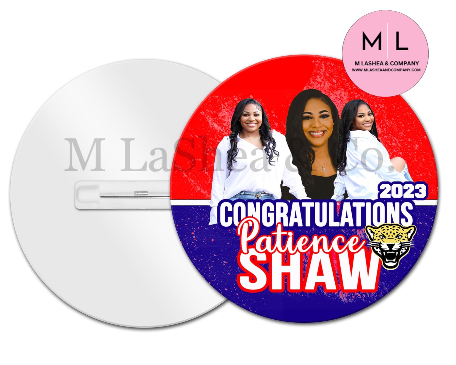 Grad Buttons Design Grad Button Photoshop Template – M LaShea & Company