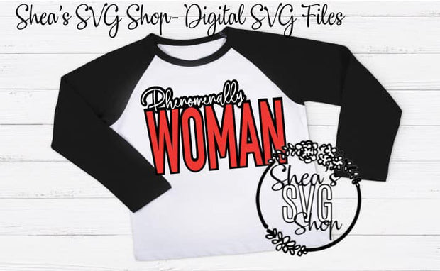 Phenomenal Woman SVG Bundle