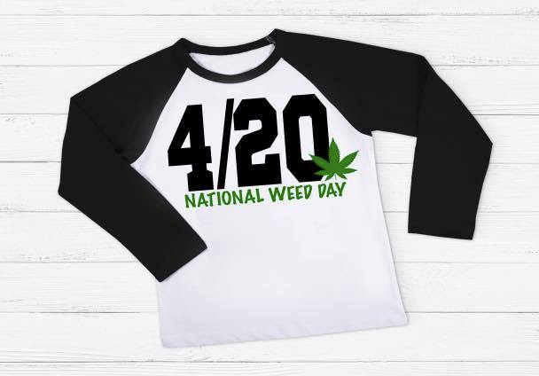 4/20 National Weed Day Shirt - M LaShea & Company