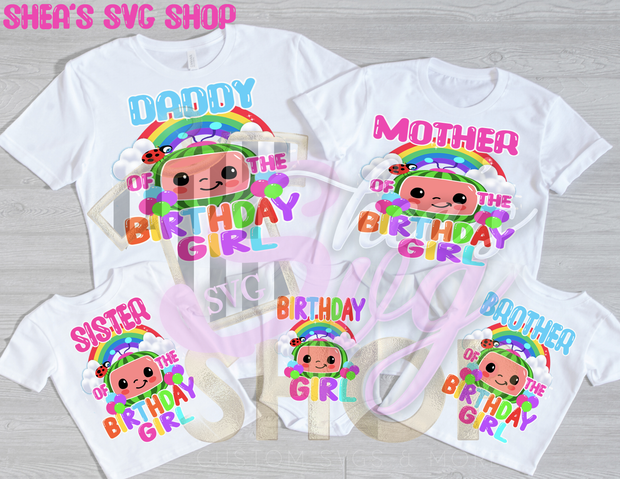Coco Birthday Girl PNG Bundle plus mocks shown