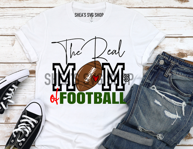 The Real Moms of Football SVG Bundle