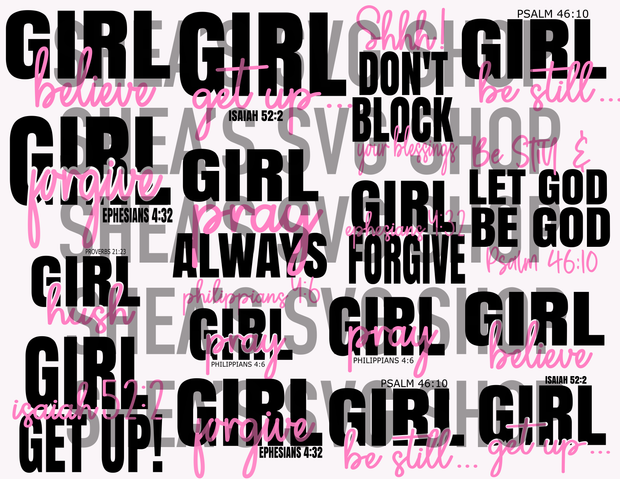 Girl Collection Part 2 SVG Bundle