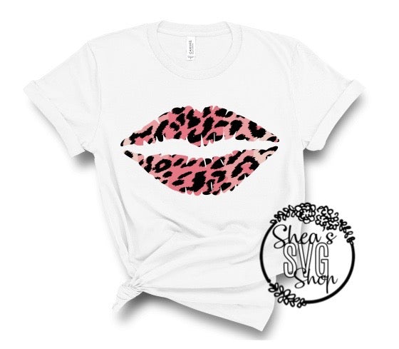 ANIMAL PRINT LIPS PNG