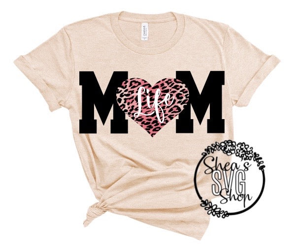 MOM LIFE HEART PNG