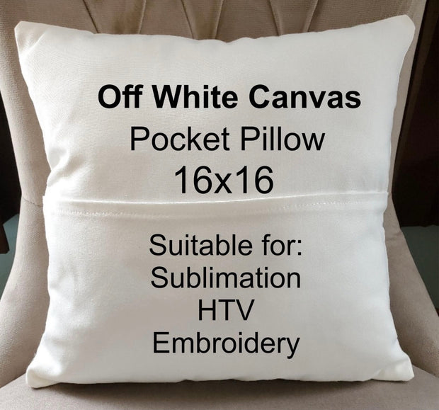 Sublimation Pocket Pillow