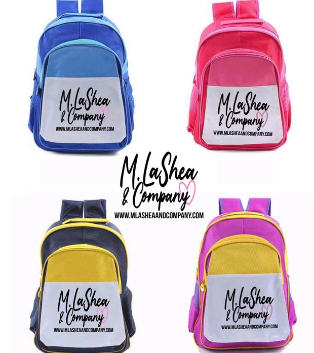 Sublimation Bookbags (Large) | Sublimation Backpacks (Large)