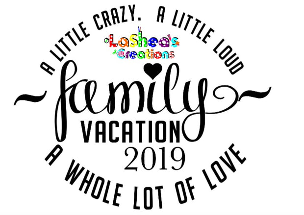 Family Vacation Digital File