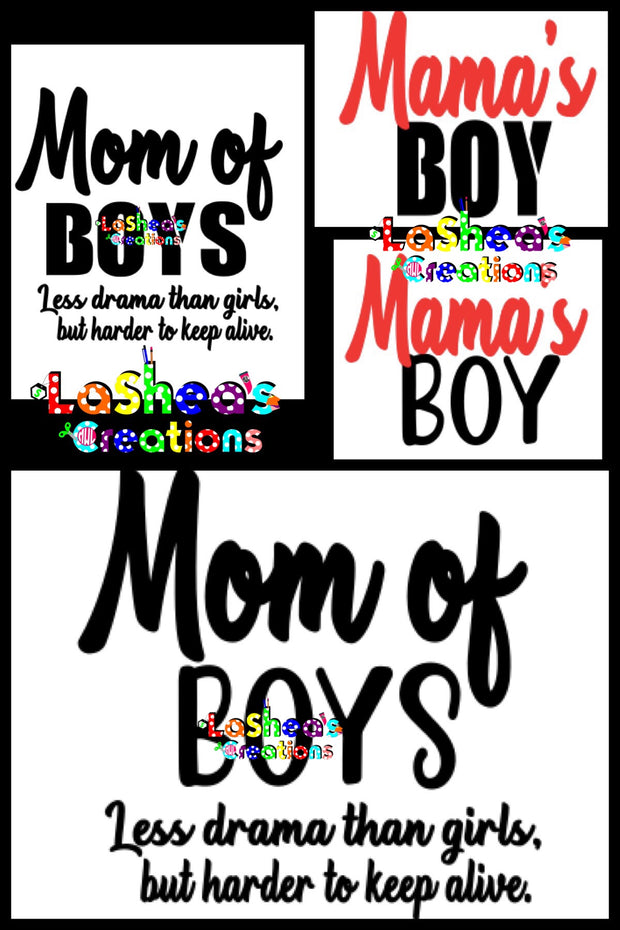 Mom of Boys + Mama's Boy Digital File