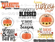 Give Thanks SVG Bundle