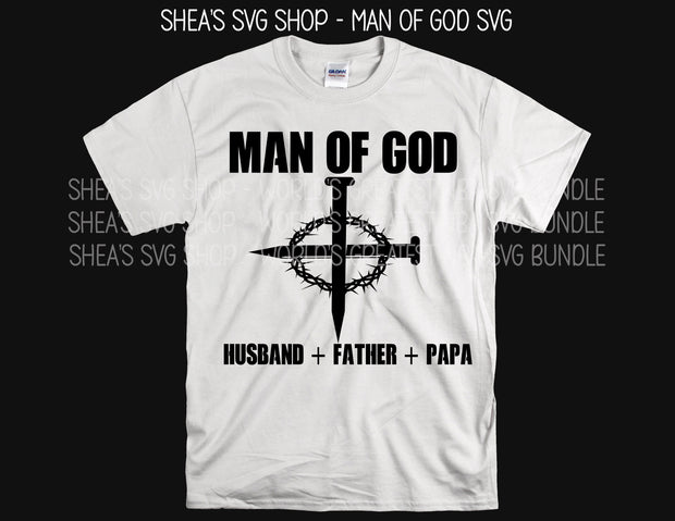 Man of God SVG