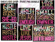 Print PNG Bundle