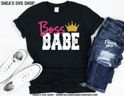 Boss Babe 3 SVG + Mocks