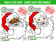 SANTA SVG + PNG