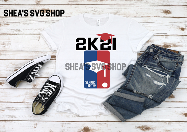 2k21 SVG T-Shirt - Shea's SVG Shop - M LaShea & Company