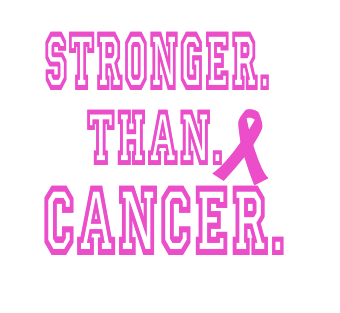 Stronger Than Cancer SVG