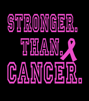Stronger Than Cancer SVG