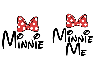 Minnie & Minnie Me